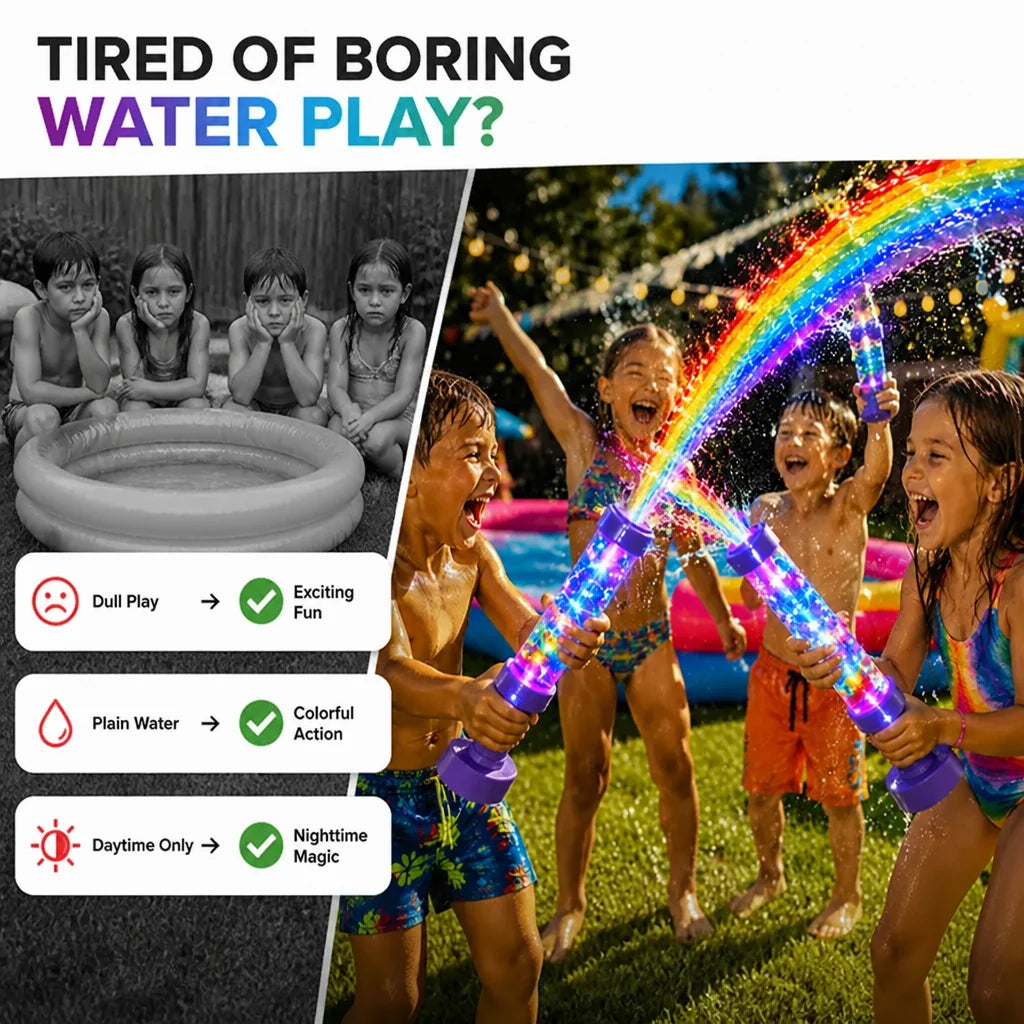 Glowvilo™ — Ignite Joy with Every Neon-Glow Water Blast
