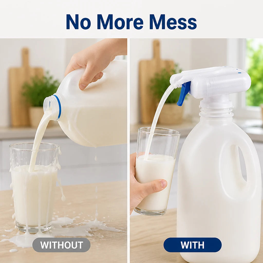 Pourvella™ — Effortless, Spill-Free Pouring That Empowers Every Hand
