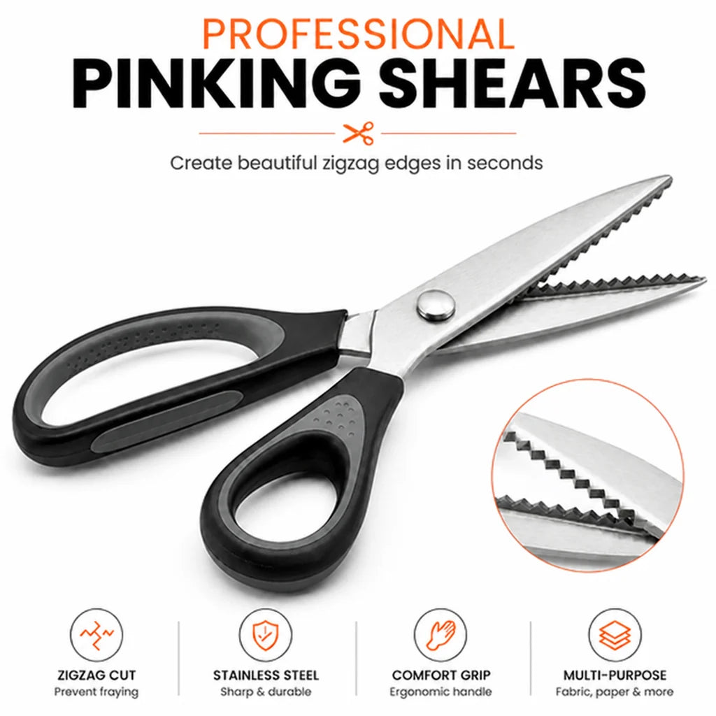 EdgeRipple™ Shears — Give Fabric and Paper a Beautiful Wavy Finish