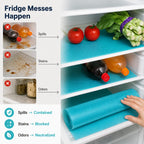 FrostGuard™ Liners — Turn Your Fridge Into a Fresh, Spotless Sanctuary Every Day
