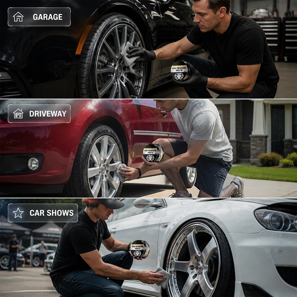 AlloyGlow™ Wheel Paste — Instantly Erase Scratches and Lock in Showroom Shine for Miles