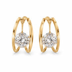 Eloria™ Double Hoop Earrings — Command Every Room with Effortless Glow and Weightless Confidence