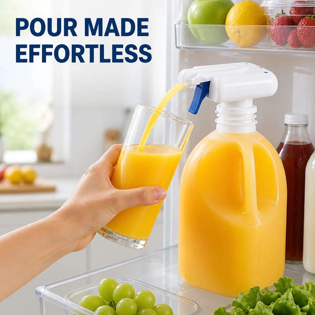 Pourvella™ — Effortless, Spill-Free Pouring That Empowers Every Hand