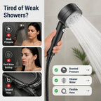FlowSwitch™ 4-Mode Shower Head — high-pressure handheld shower head with multiple spray modes
