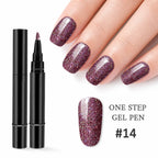 Geloria™ All-in-One Gel Pen — Flawless, Fade-Proof Nails That Shine Through Everything