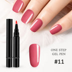 Geloria™ All-in-One Gel Pen — Flawless, Fade-Proof Nails That Shine Through Everything