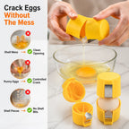 CrackEase™ — Crack Perfect Eggs Instantly, Stress-Free and Spotless Every Time