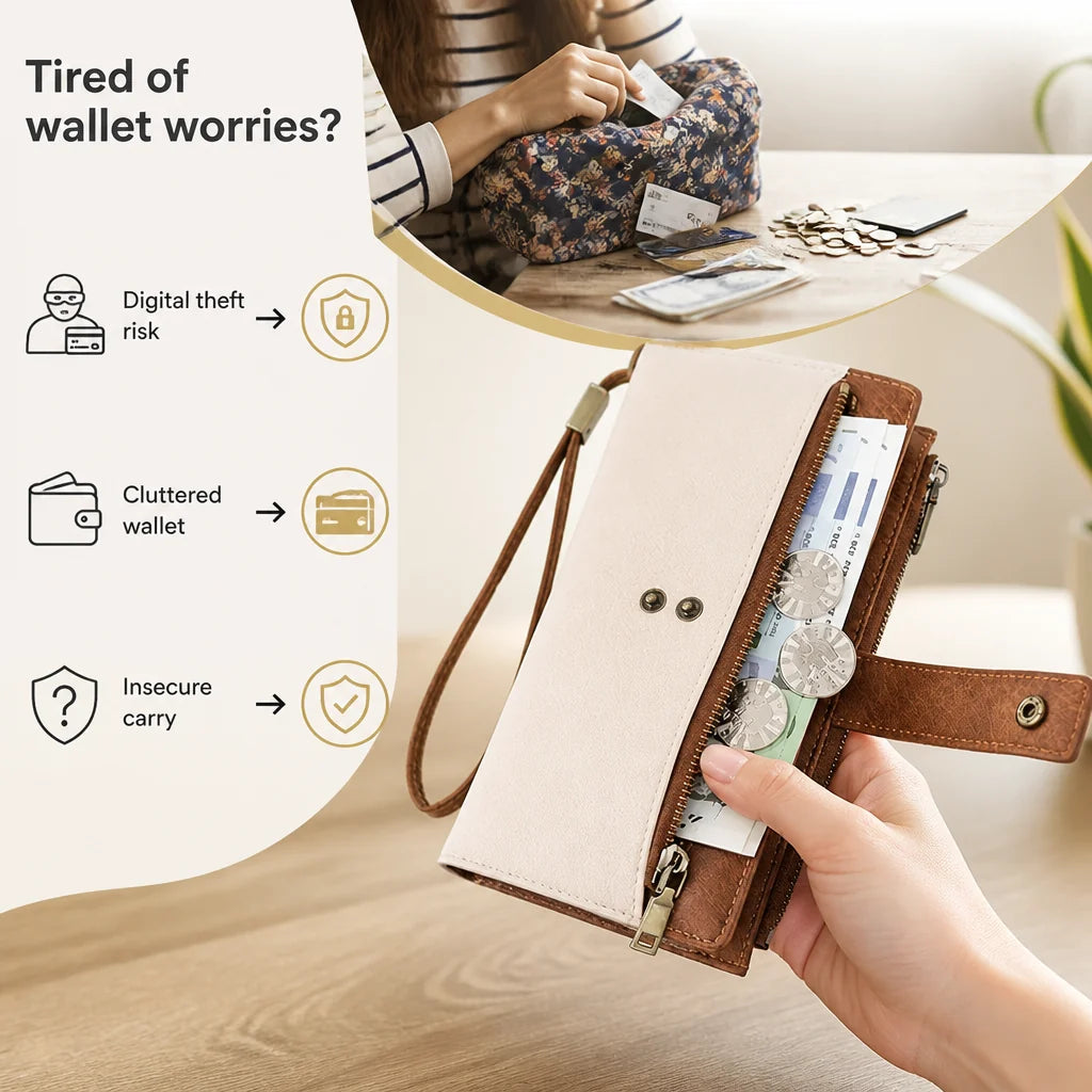 Fortivelle™ Wallet — Carry Your Essentials in Refined Security