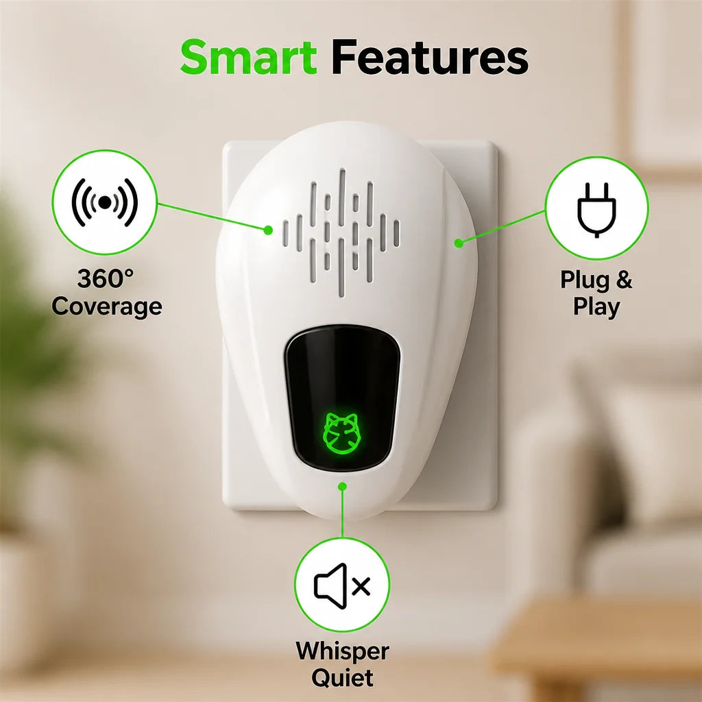 VibeGuard™ — Quietly Lock Out Pests and Reclaim Restful Nights