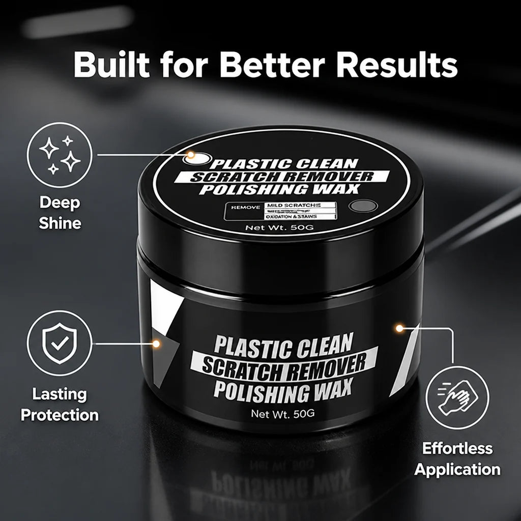 PlastiVanta™ Plastic Wax — Instantly Restore Your Car’s Glossy, Head-Turning Shine
